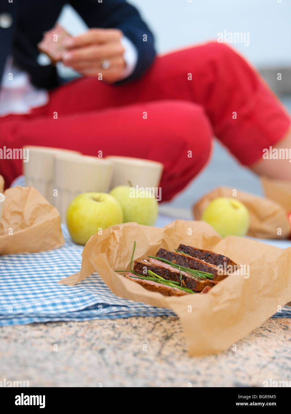 Ladies on picnic hi-res stock photography and images - Alamy