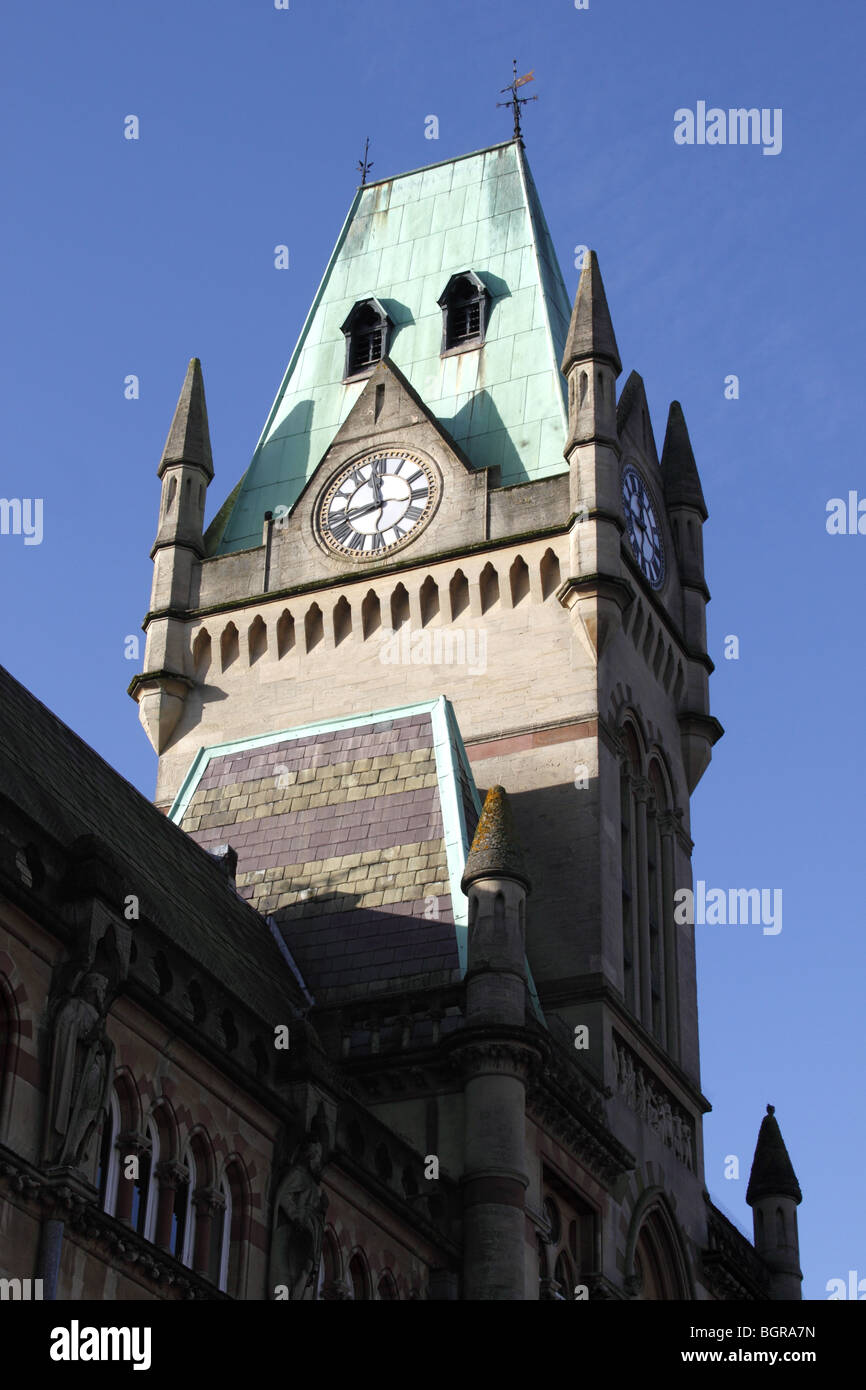 Guildhall clock tower Winchester Hampshire Stock Photo Alamy