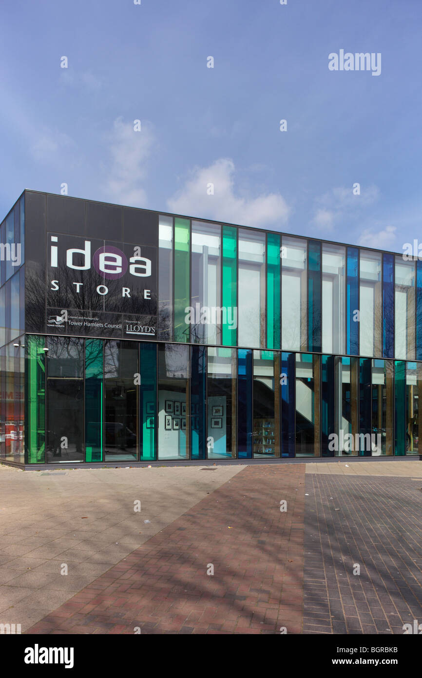 chrisp street idea store, east india dock road facade Stock Photo Alamy