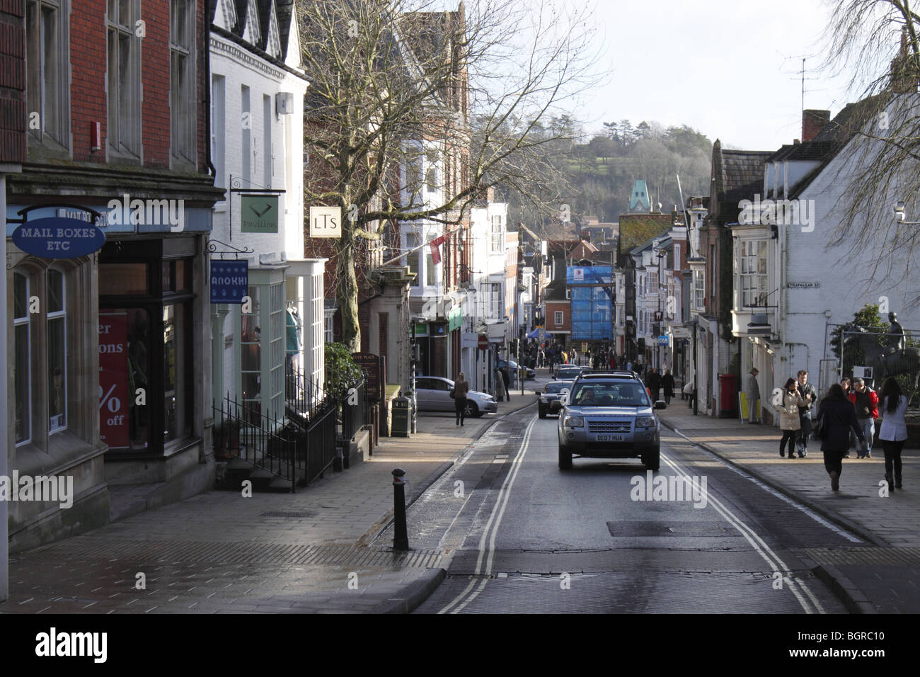 Winchester shops high street hi-res stock photography and images - Alamy