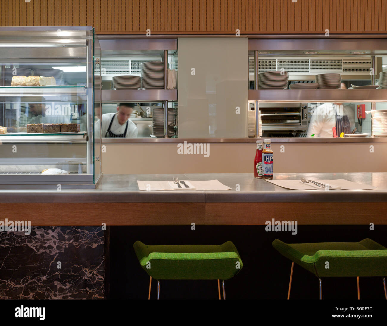 Canteen Restaurant Baker St London, UK, 2009 Stock Photo Alamy