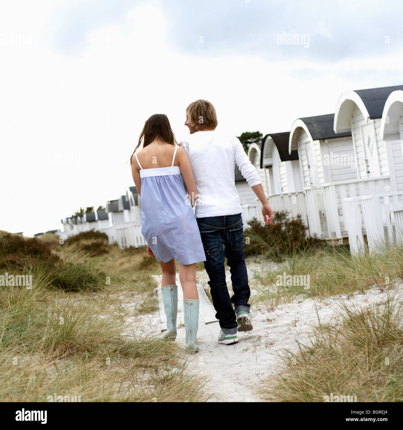 Old woman young man holding hands hi-res stock photography and images ...