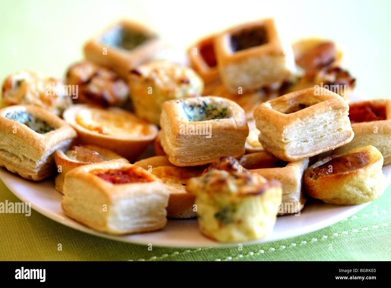 Party Snacks Stock Photo Alamy
