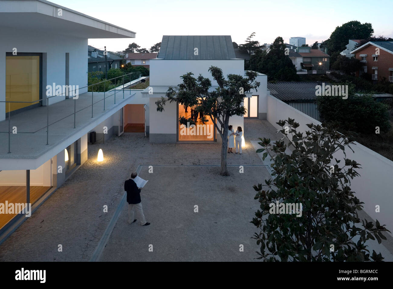 ARMANDA PASSOS HOUSE, PORTO, PORTUGAL, ALVARO SIZA Stock Photo - Alamy
