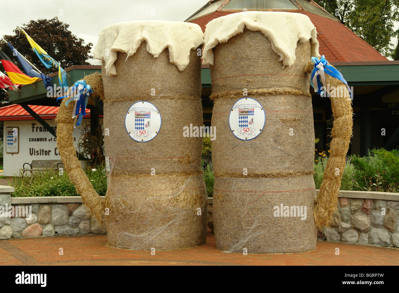 AJD62397, Frankenmuth, MI, Michigan, Frankenmuth Visitors Center, beer