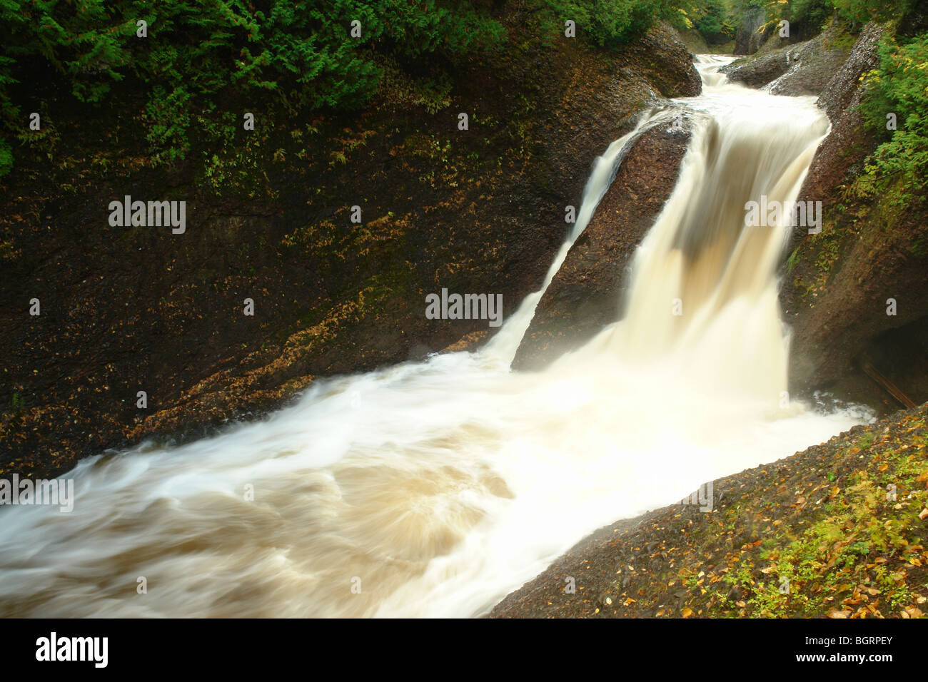 AJD62631, MI, Michigan, Upper Peninsula, Black River Scenic Byway Drive