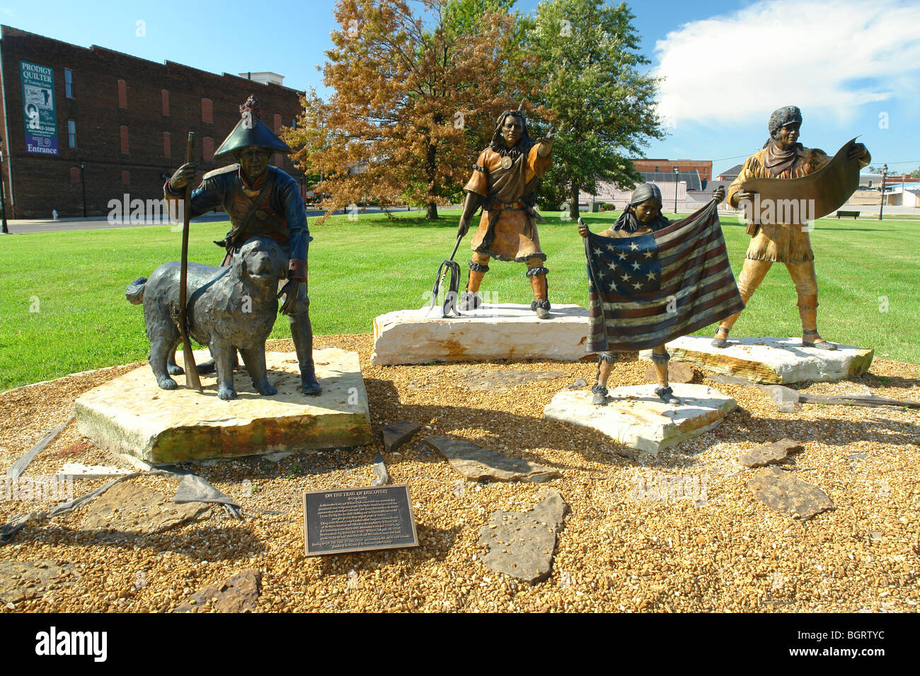 AJD62832, Paducah, KY, Kentucky, Lewis and Clark Expedition Statue