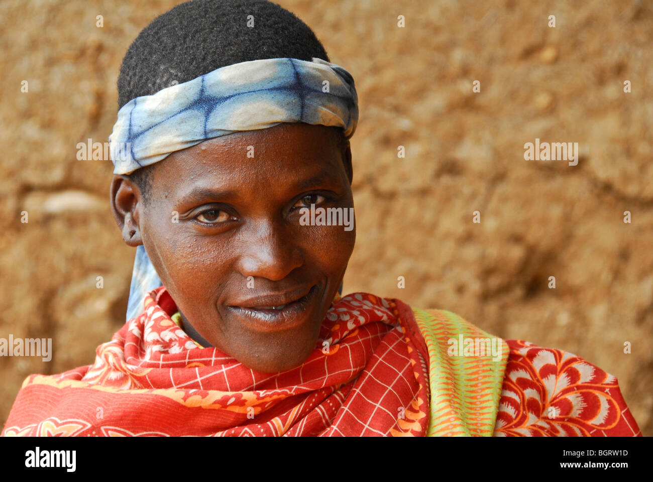 Me'en woman of southwest Ethiopia Stock Photo