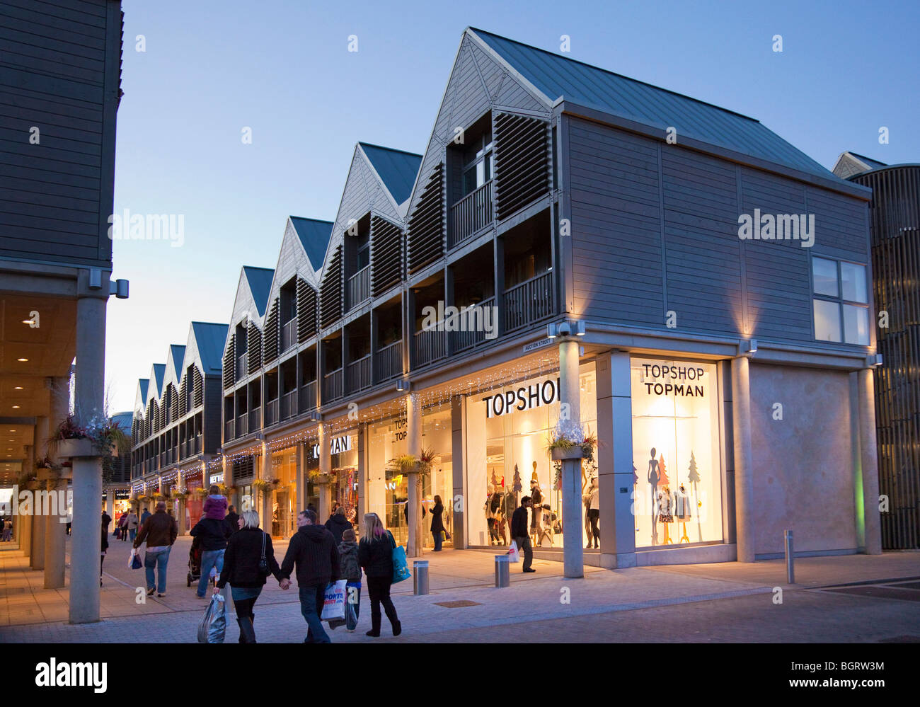 The Arc shopping centre at Bury St Edmunds in Suffolk UK Stock Photo - Alamy