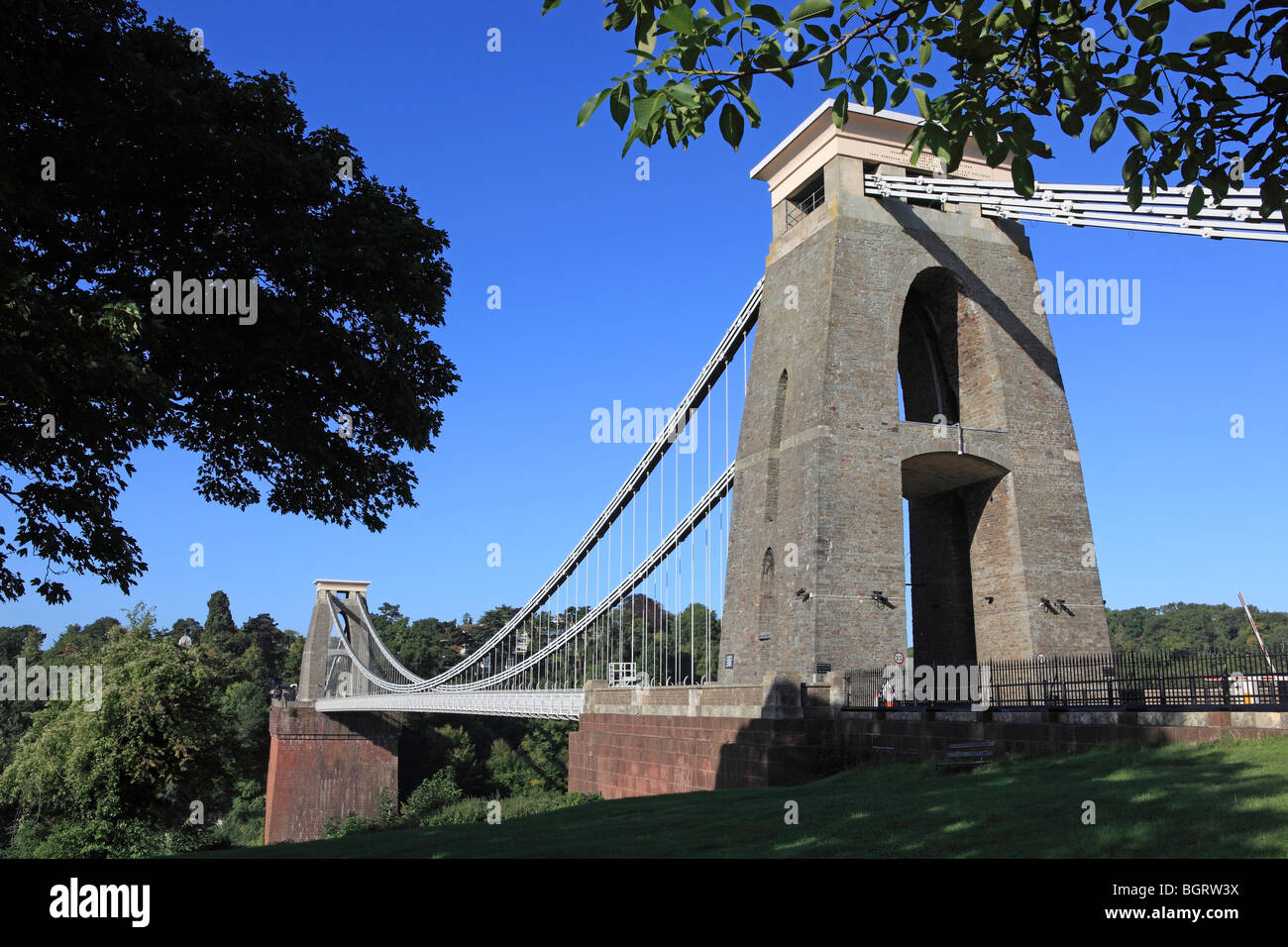 Bristol, Clifton Suspension Bridge Stock Photo Alamy