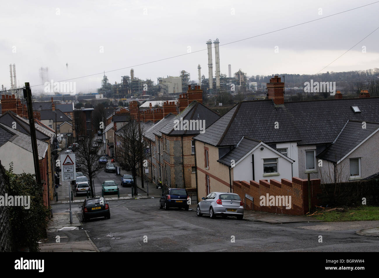 Dow Corning the global chemical company plant in Barry South