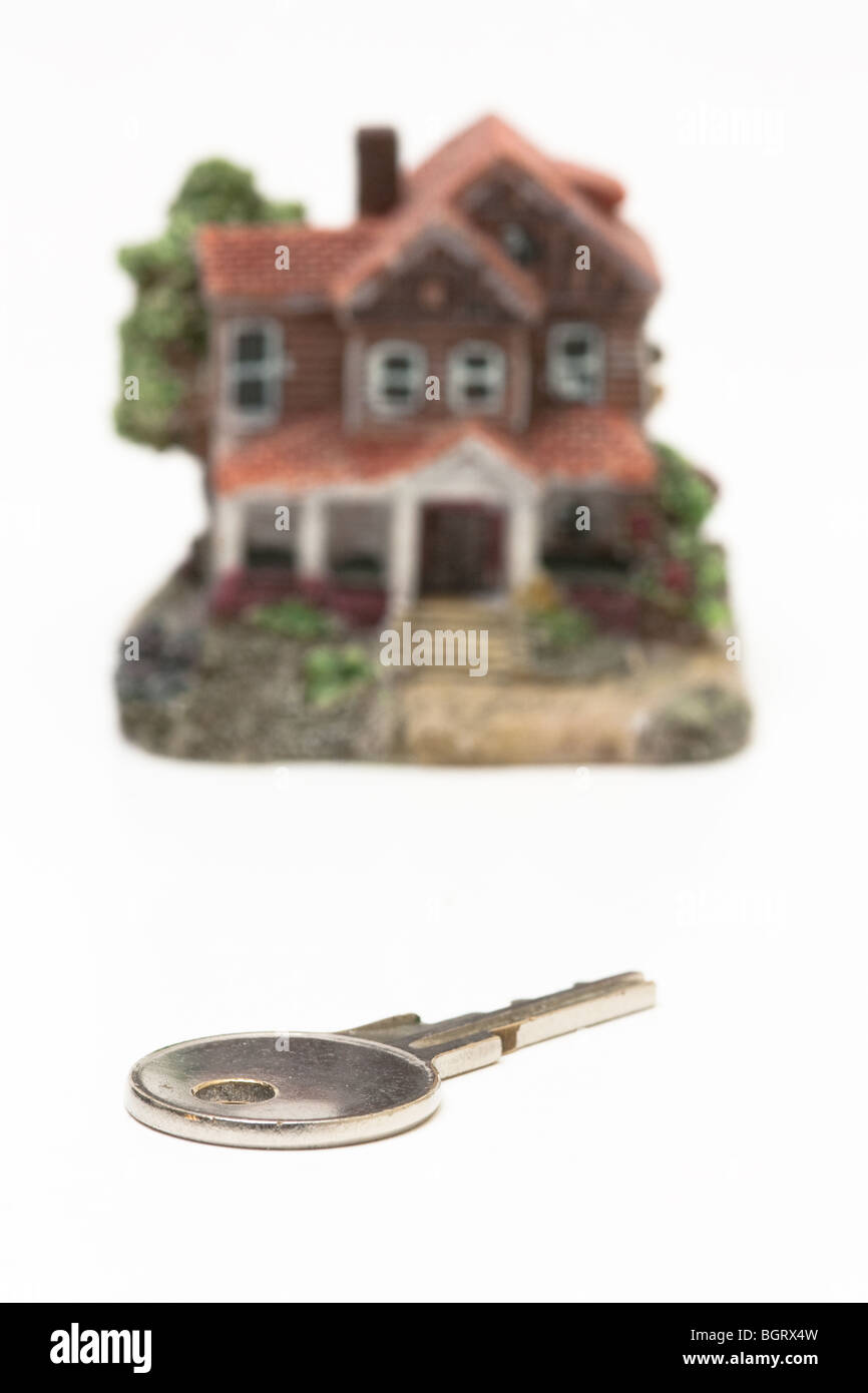 house key home ownership concept Stock Photo