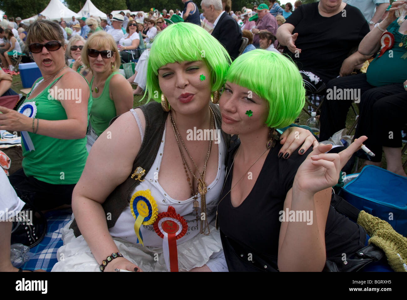 Irish festival in Peckham South London Stock Photo