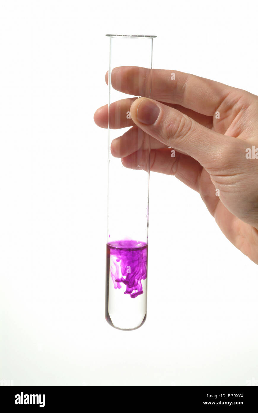 Test tube with liquid Stock Photo Alamy