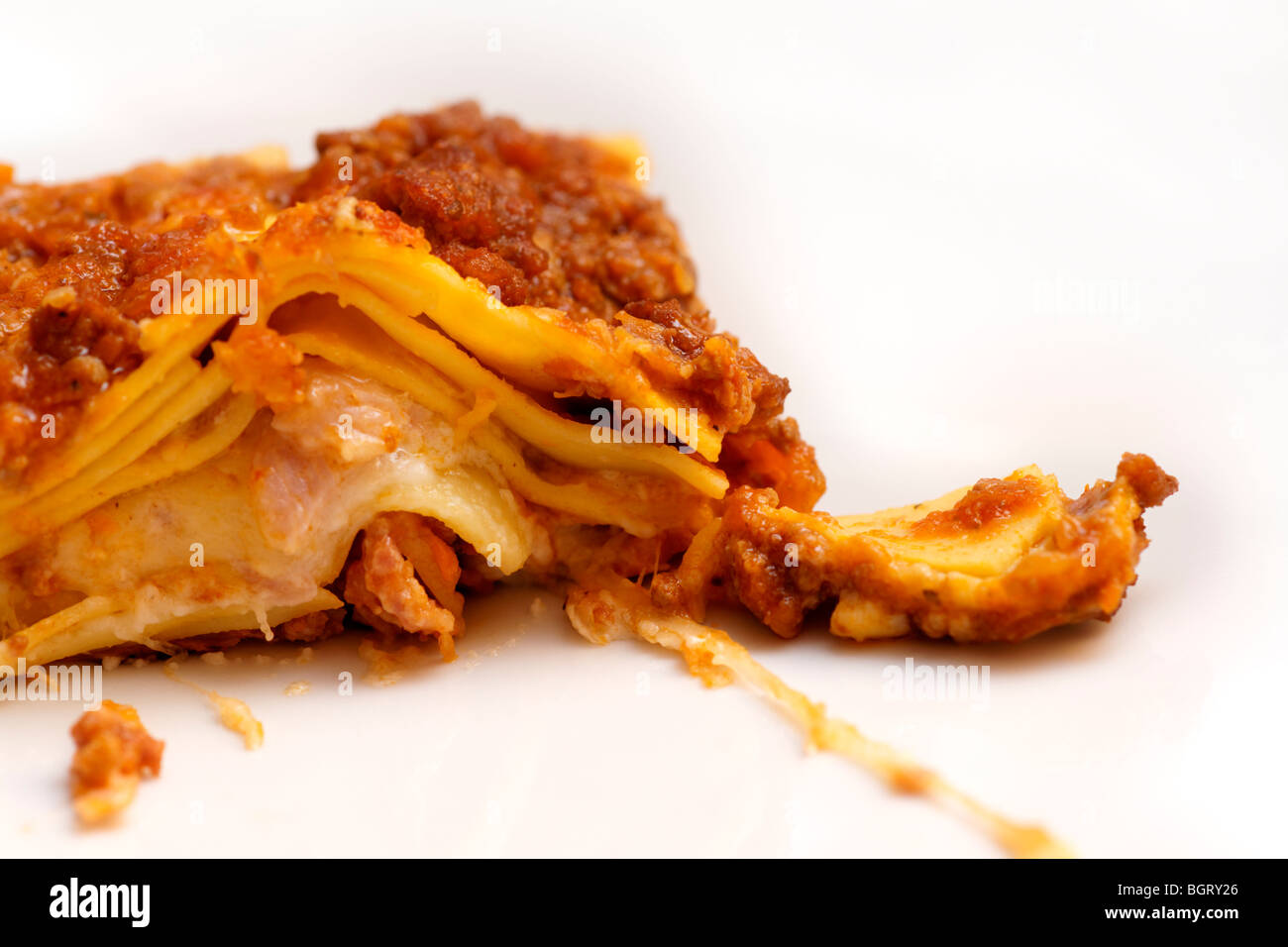 Italian lasagne. Stock Photo