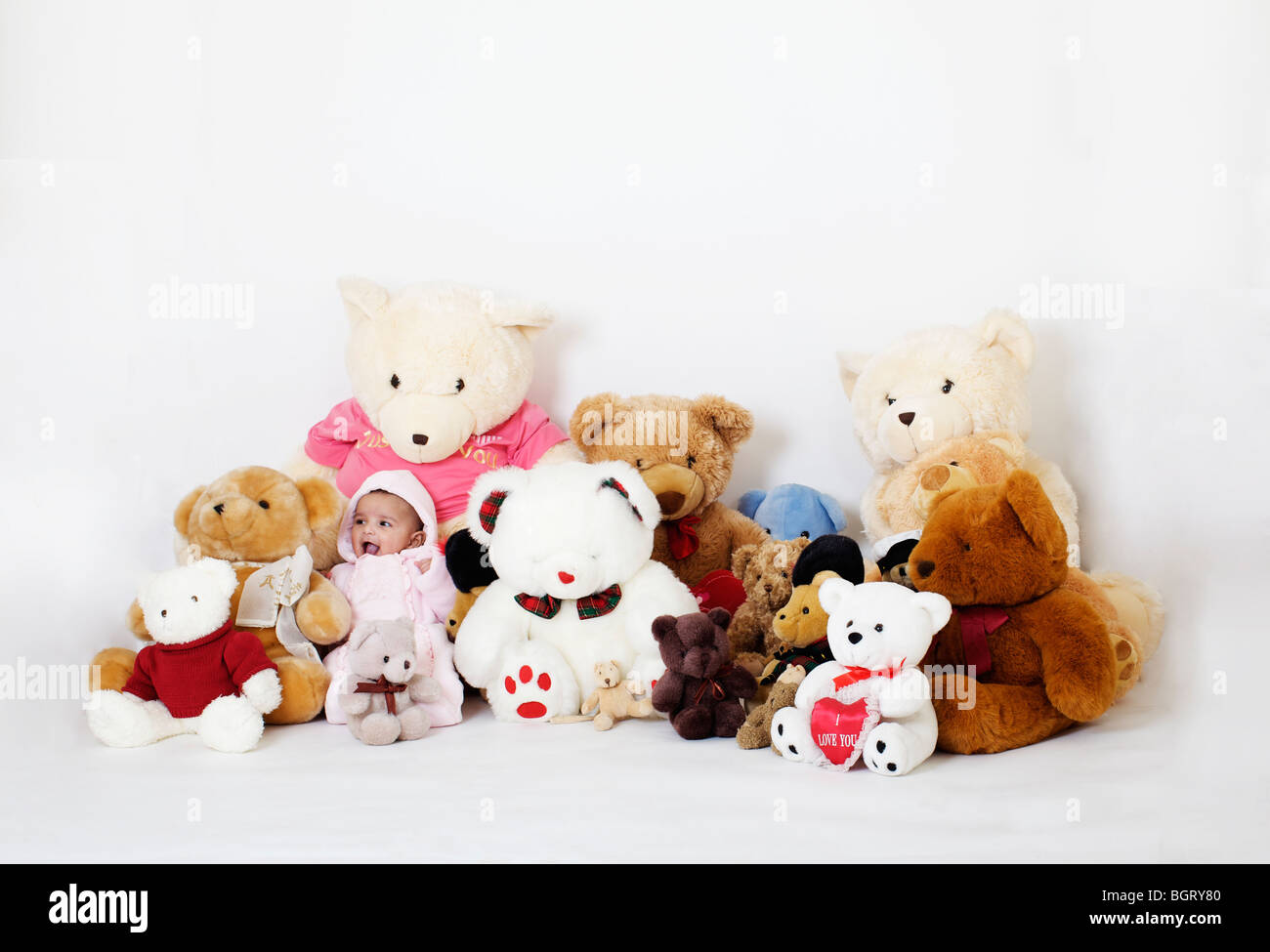 The teddy bear collection Stock Photo Alamy