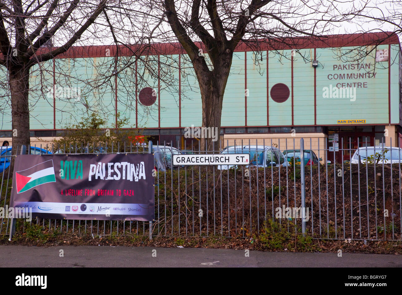 Pakistani Community Centre in Bradford England Stock Photo Alamy