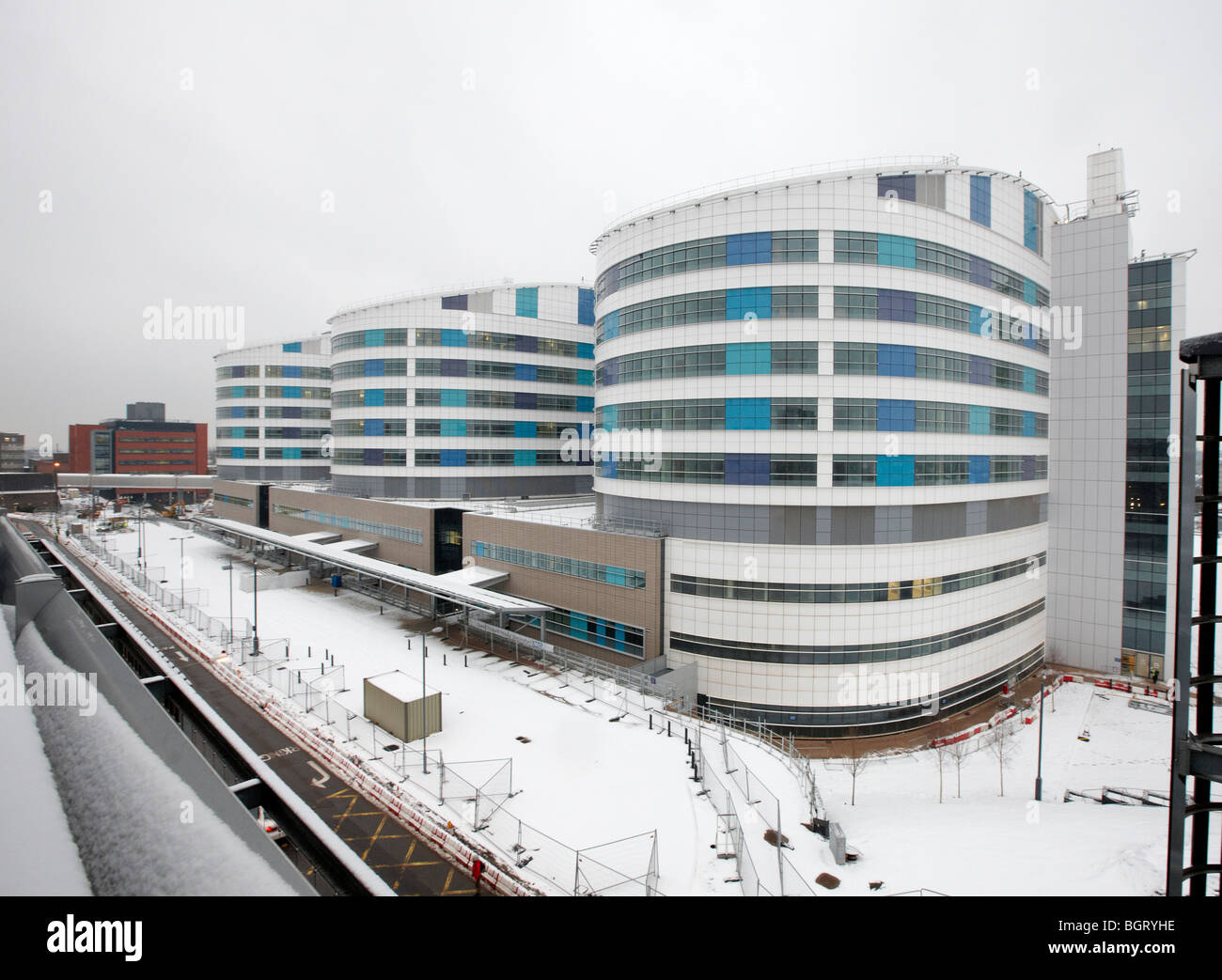 Building of the Queen Elizabeth Hospital Birmingham, Birmingham first