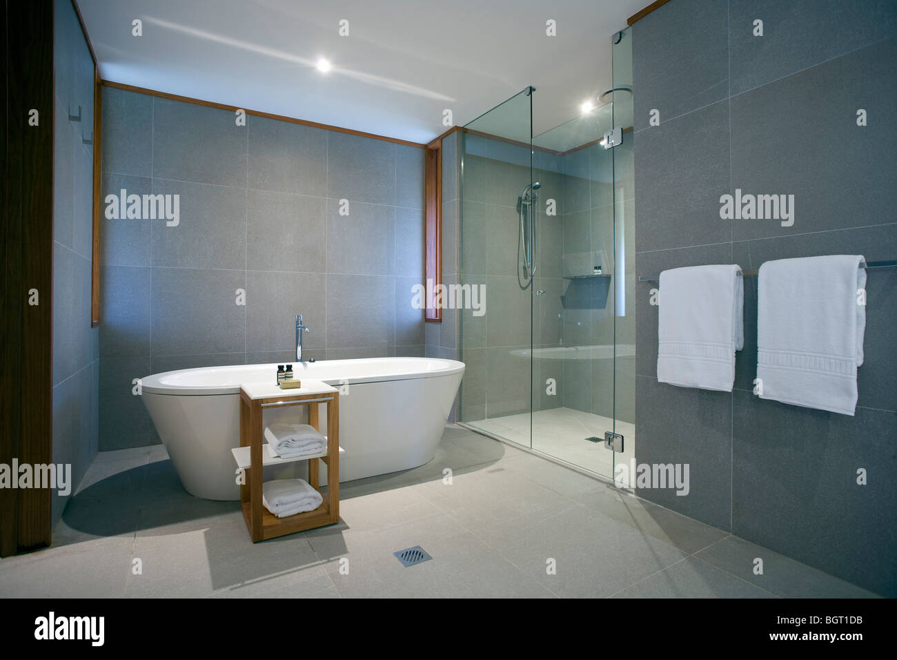 Qualia Resort. Bath Room Of Typical Bungalow Stock Photo - Alamy