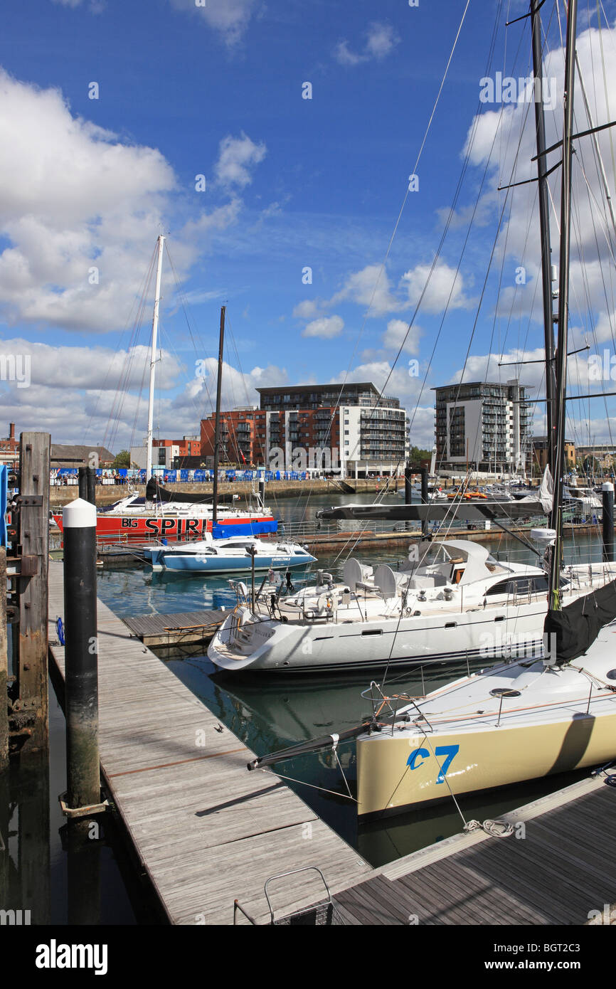 Southampton, Ocean Village Marina Stock Photo Alamy