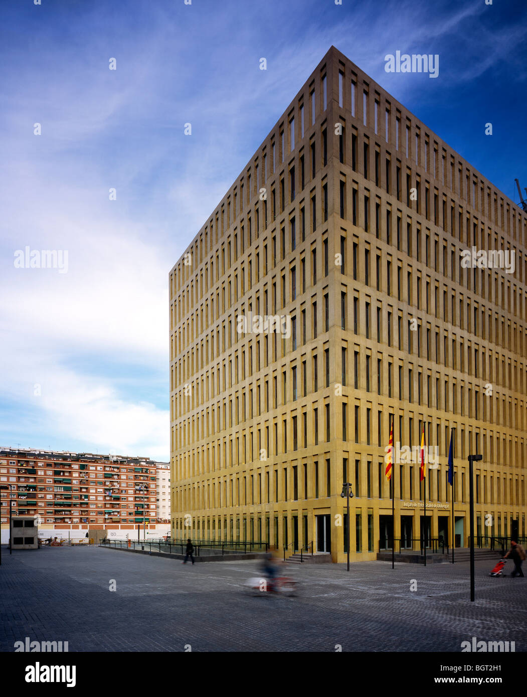 general exterior evening view rear building vernacular housing back
