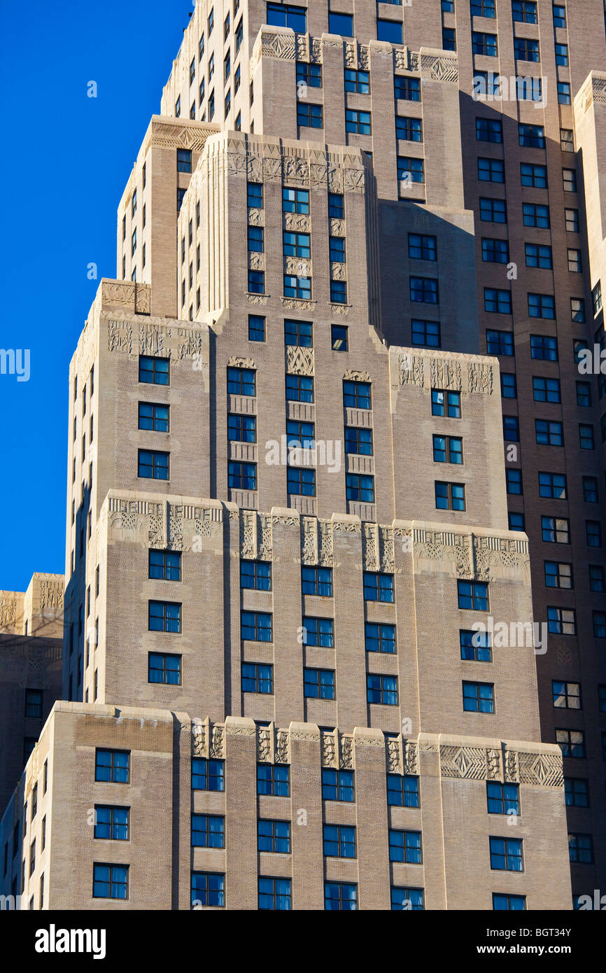 New Yorker Hotel Buidling in Midtown Manhattan, New York City Stock Photo