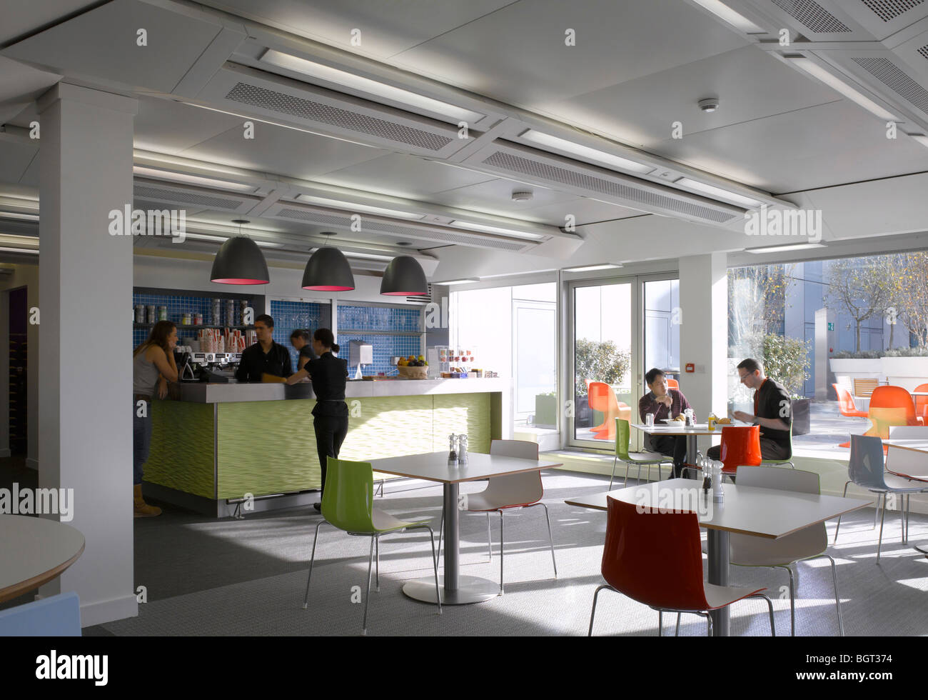 contemporary office lighting