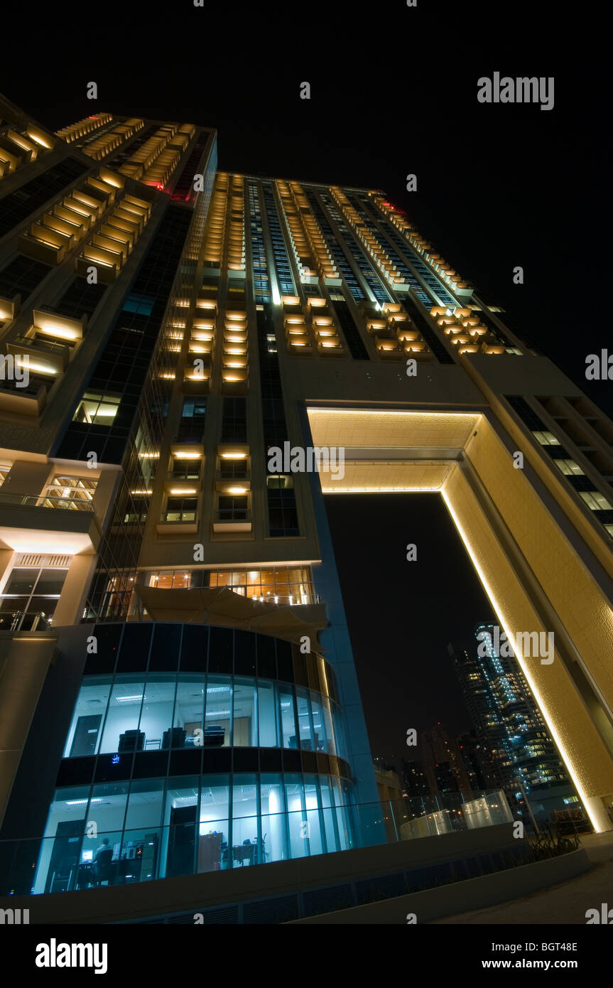 The Address Hotel, Dubai Marina Stock Photo