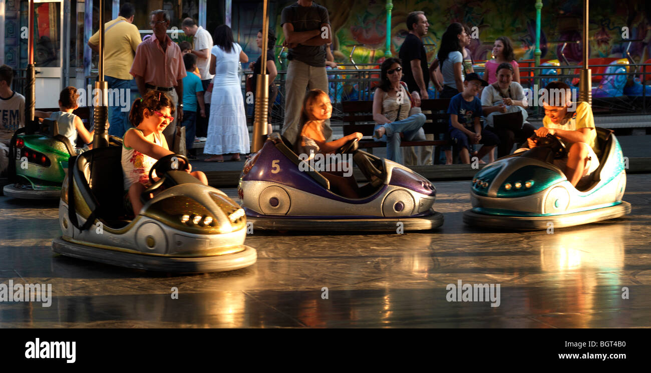 Bumper Cars Children High Resolution Stock Photography and Images - Alamy