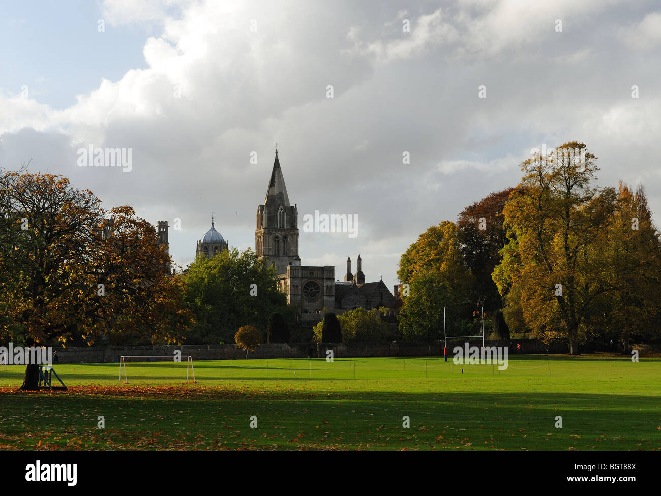 Christ church college cathedral, Oxford - UK Stock Photo