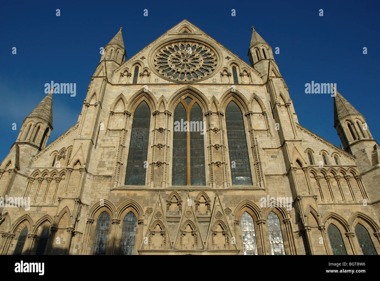 The South Transept, York Minster, York, England, UK Stock Photo