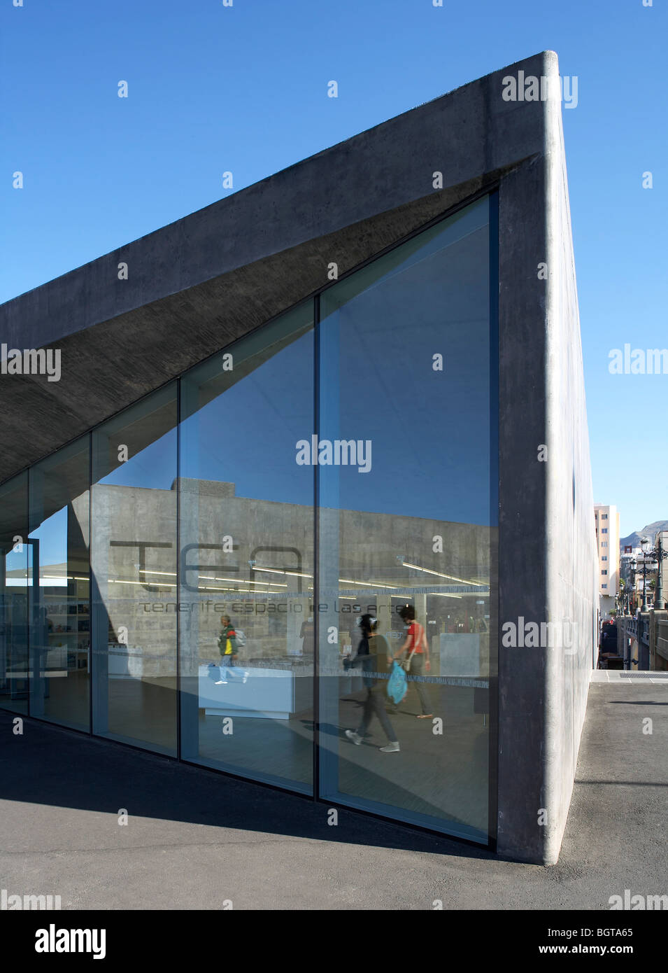 tea tenerife espacio de las artes, a view of the front of the building Stock Photo