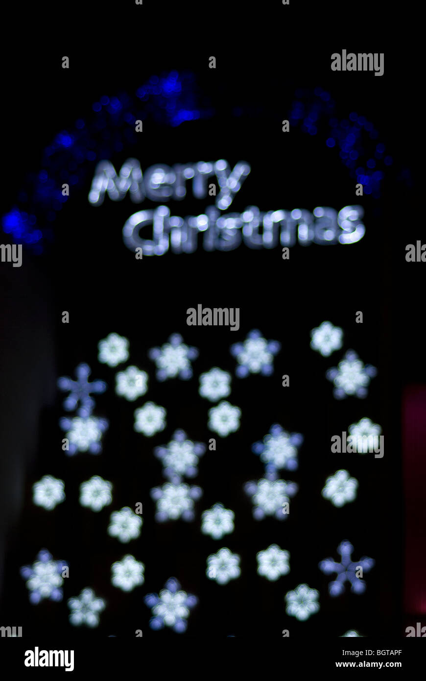 merry Christmas Effects Sparkling  Backgrounds Stock Photo