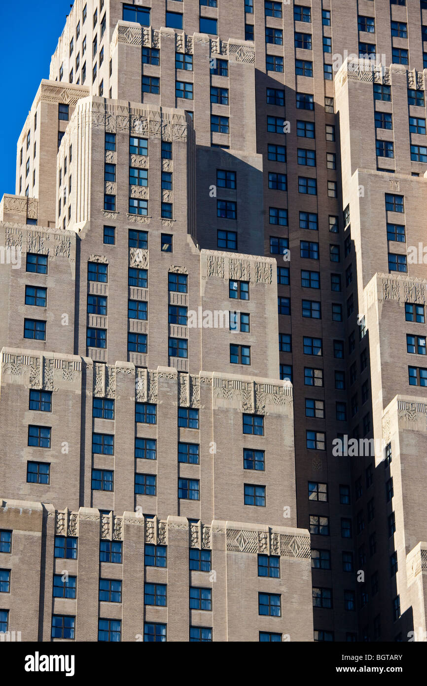 New Yorker Hotel Buidling in Midtown Manhattan, New York City Stock Photo