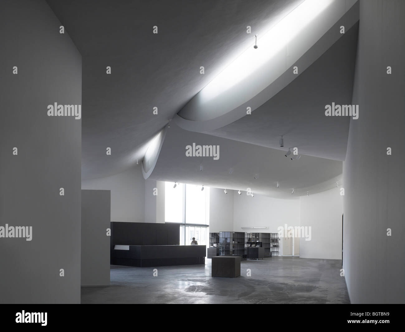 Steven Holl Herning Museum Denmark Ceiling Curved Plaster Daylight