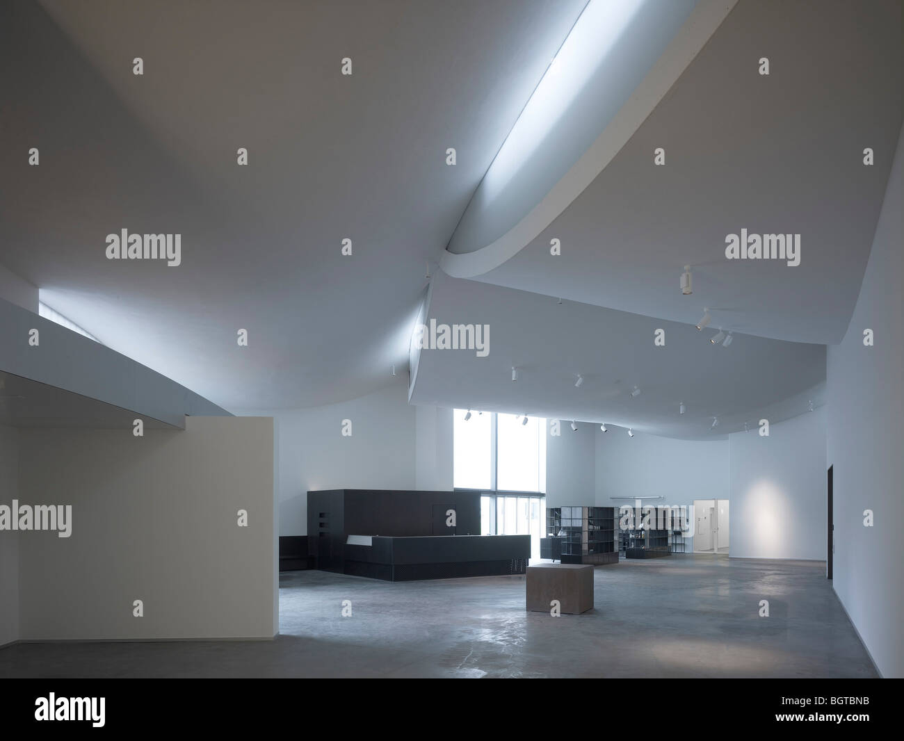 Steven Holl Herning Museum Denmark Ceiling Curved Plaster Daylight