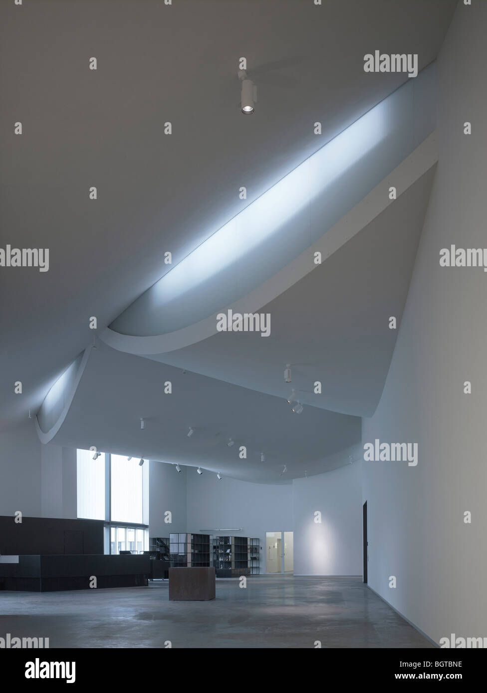 Steven Holl Herning Museum Denmark Ceiling Curved Plaster