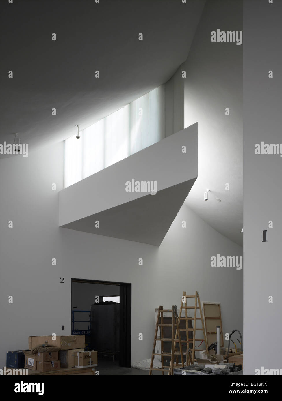 Steven Holl Herning Museum Denmark Ceiling Curved Plaster Daylight