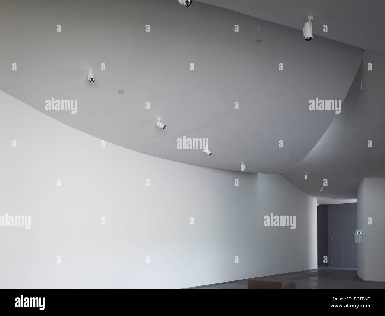 Steven Holl Herning Museum Denmark Ceiling Curved Plaster