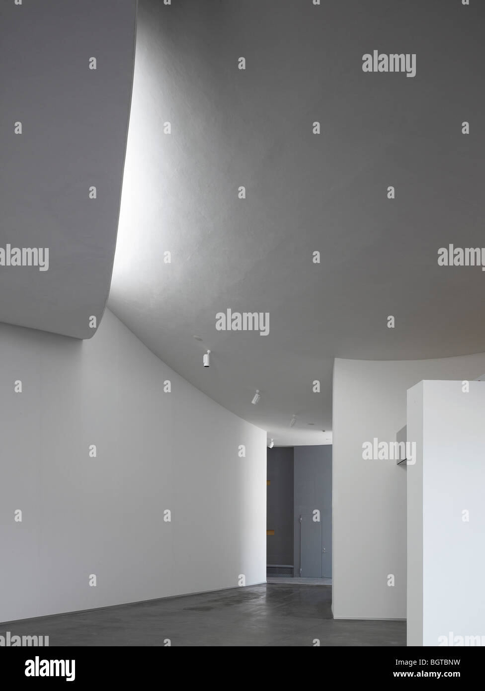 Steven Holl Herning Museum Denmark Ceiling Curved Plaster Daylight