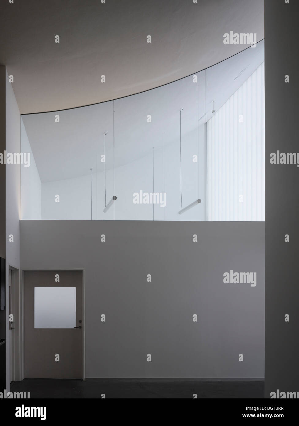 Steven Holl Herning Museum Denmark Ceiling Plaster Curved Hallway