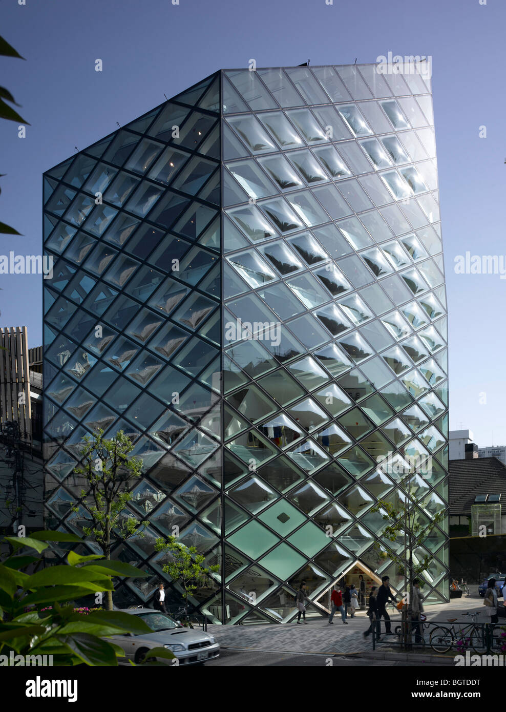 PRADA STORE, TOKYO, JAPAN, HERZOG & DE MEURON Stock Photo