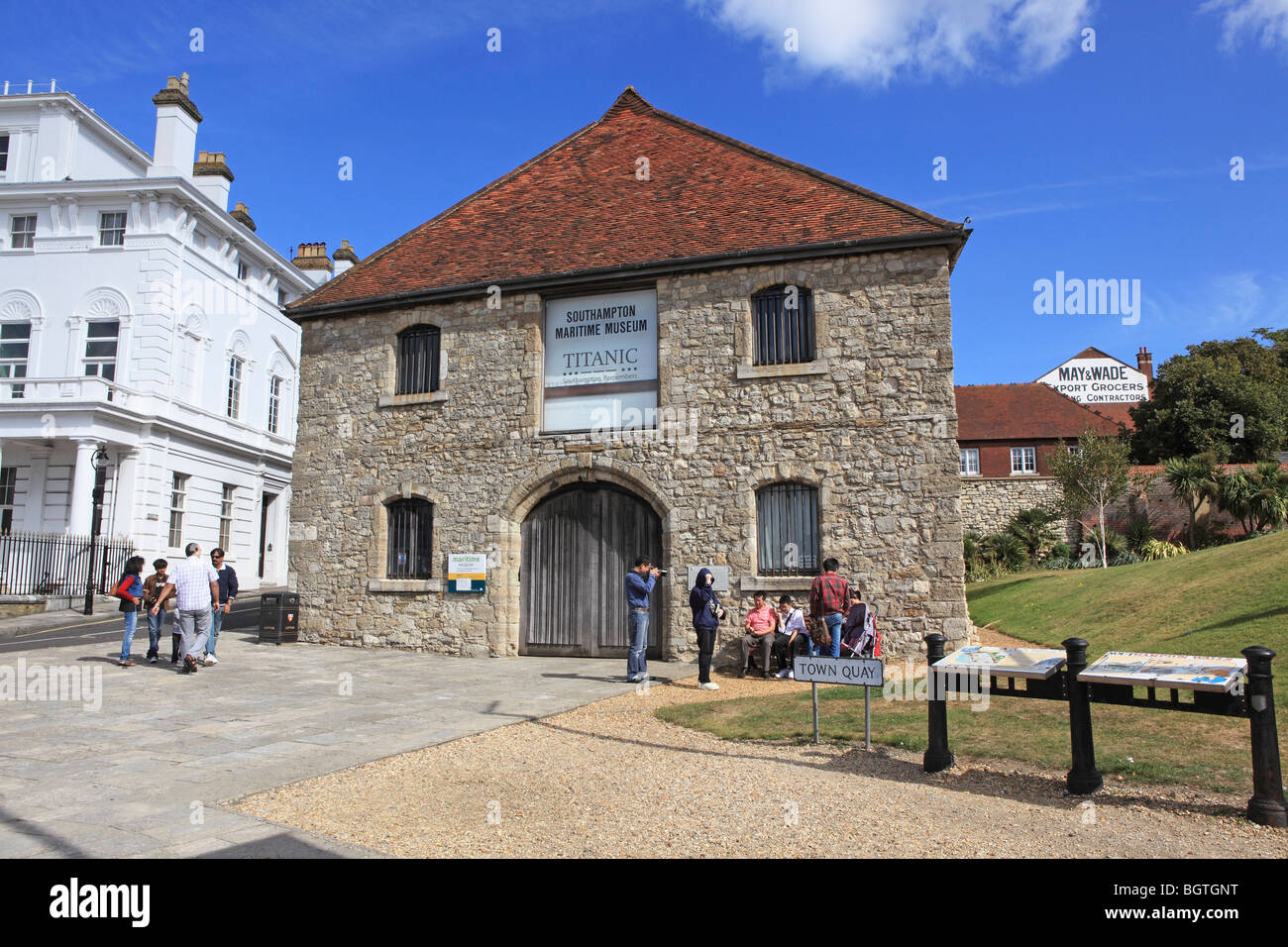 Southampton, Maritime Museum, The Wool House Stock Photo Alamy