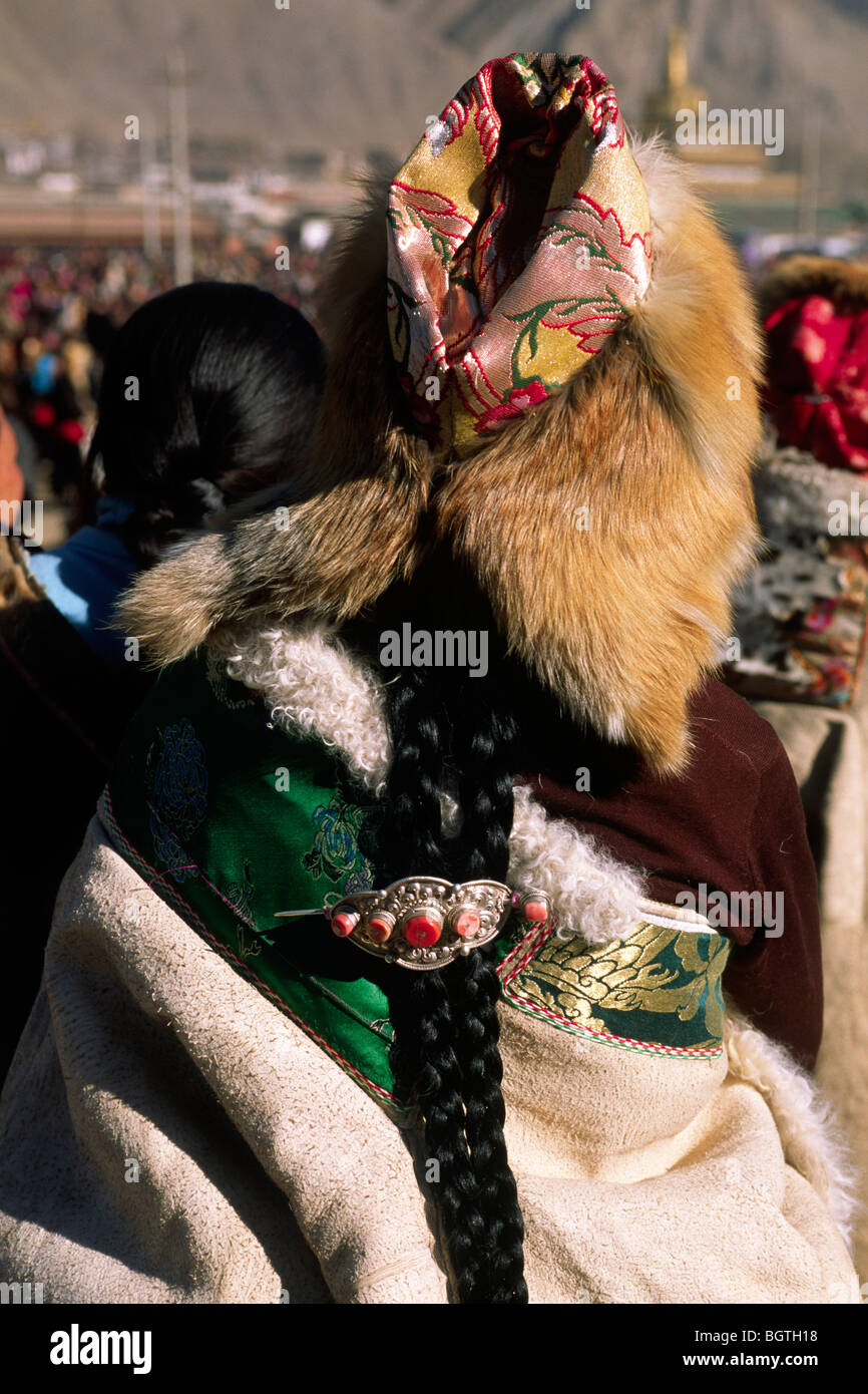 China, Tibet, Gansu province, Xiahé, Labrang monastery, tibetan new