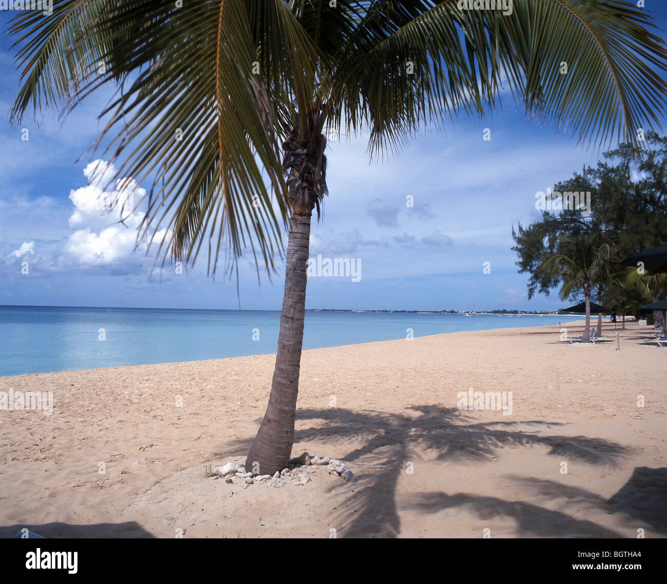 Seven Mile Beach, Grand Cayman, Cayman Islands, Caribbean Stock Photo