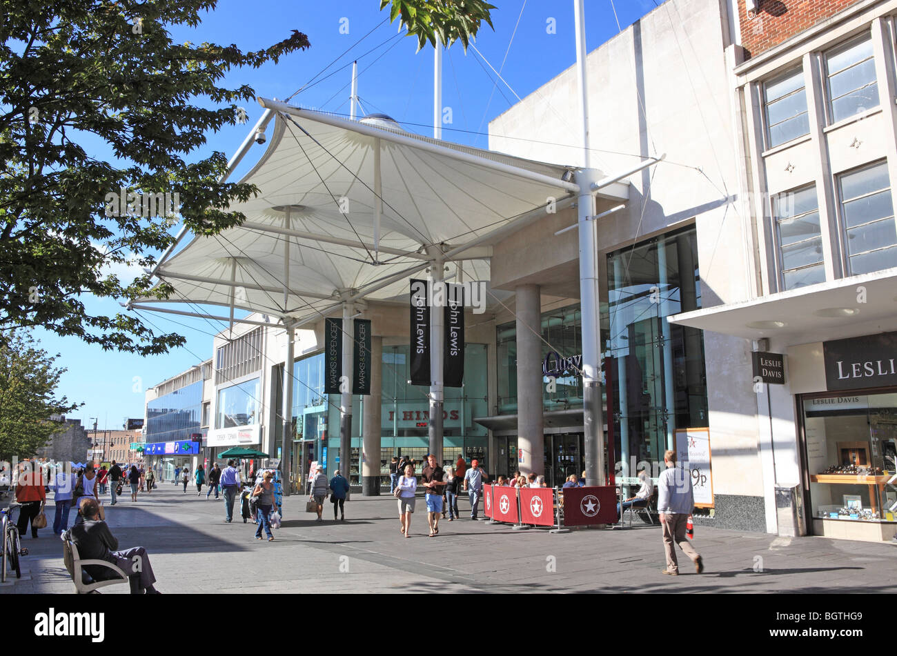 Southampton, Above Bar Street, Westquay Shopping Centre Stock Photo - Alamy