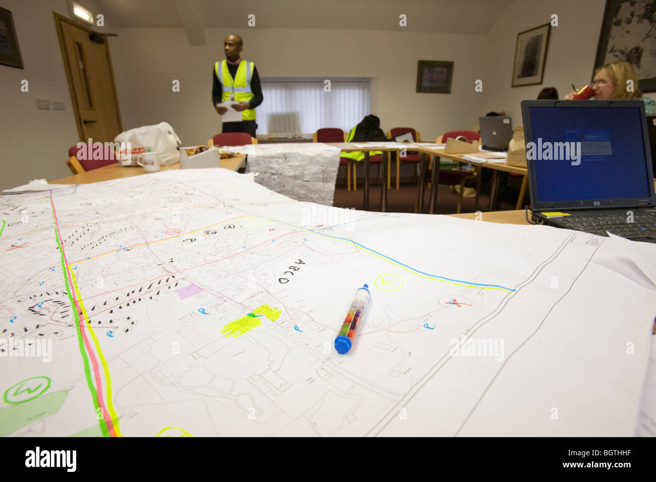 Control room map hi-res stock photography and images - Alamy