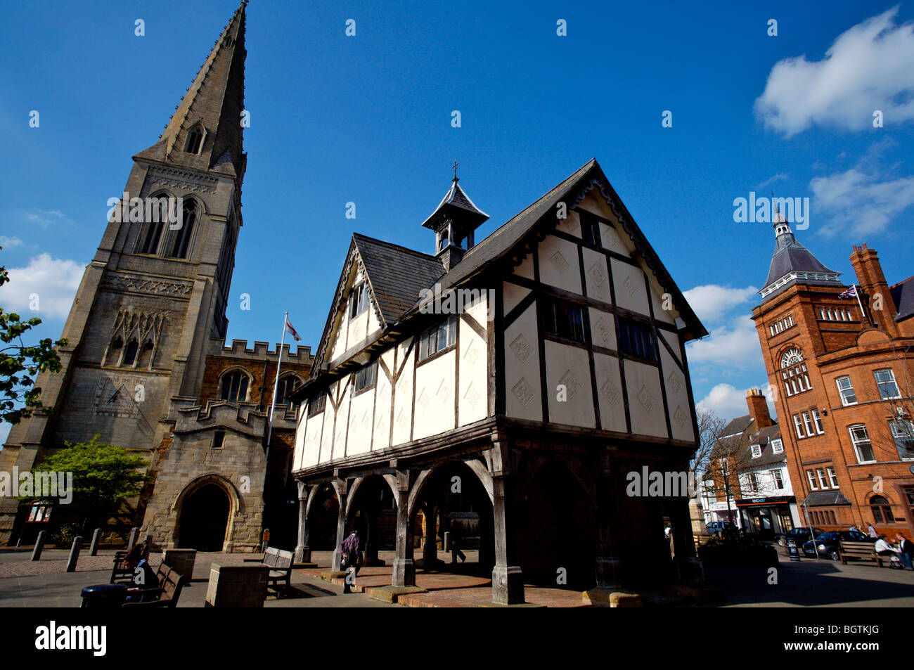 Market Harborough, Leicestershire, UK Stock Photo Alamy