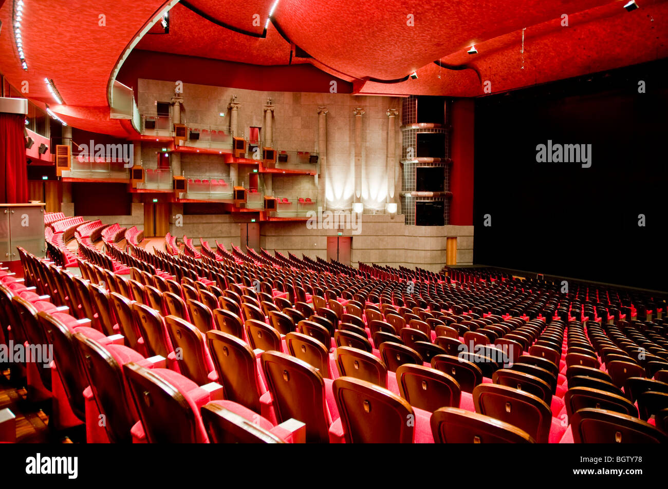 Monte Carlo, Monaco, Le Grimaldi Forum, Convention Center, inside movie