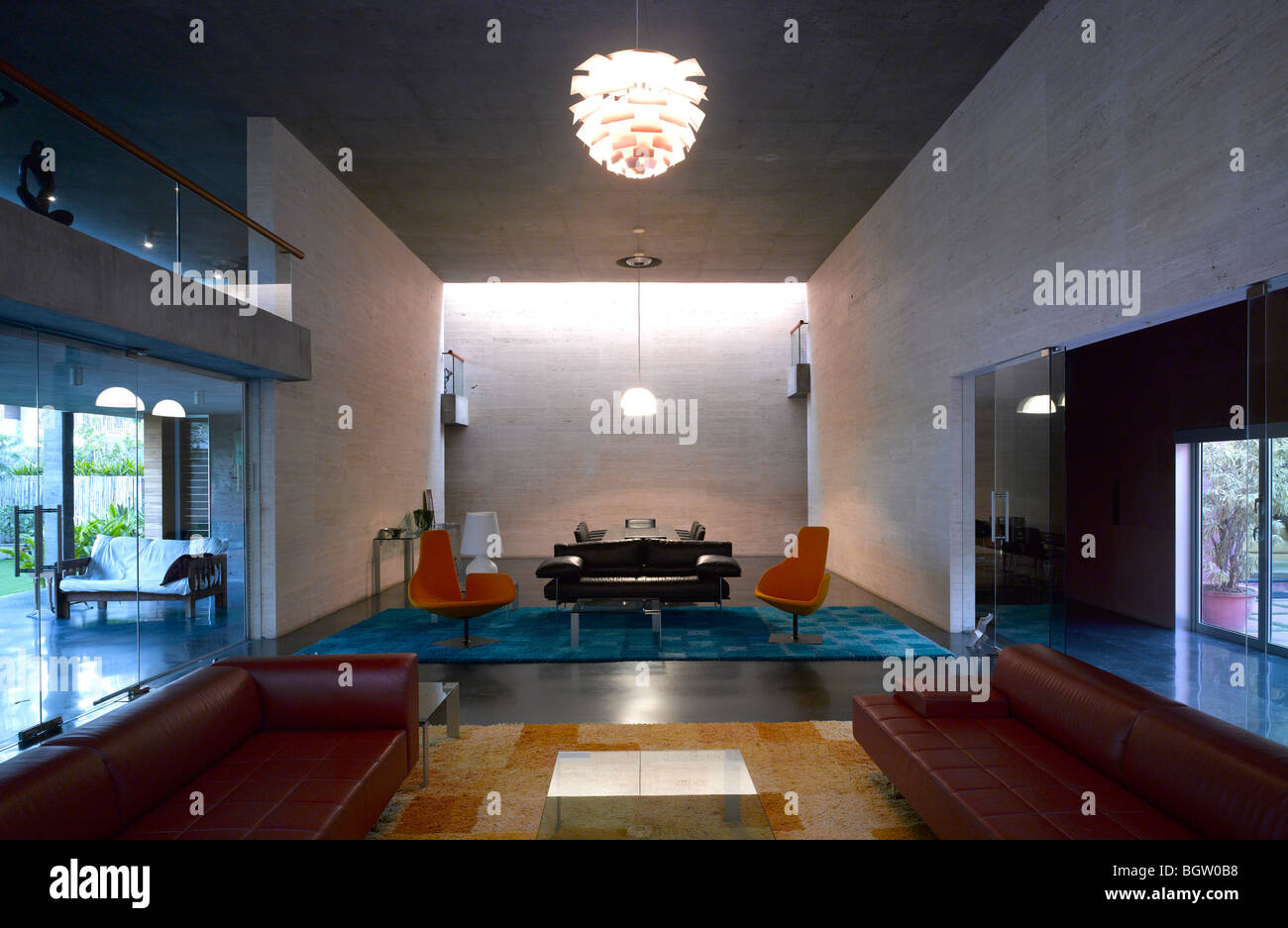 PARAG SHAH RESIDENCE, SURAT, INDIA, MATHAROO ASSOCIATES Stock Photo - Alamy